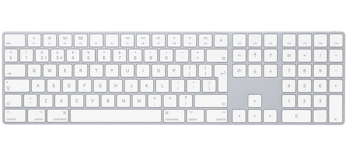 Refurbished Apple Magic Keyboard Met Numpad (QWERTZ) - iApples