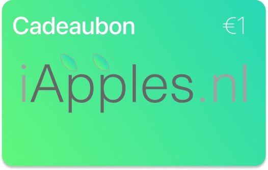 Cadeaubon iApples.nl - iApples.nl